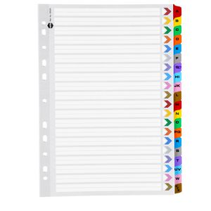 Marbig Reinforced A4 A-Z Tab Divider