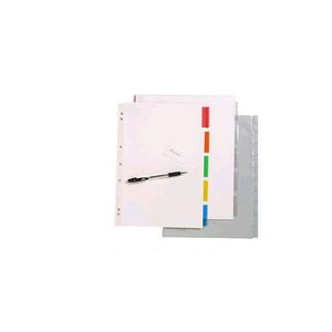 Marbig A4 Extra Wide Insertable Divider 5 Tab
