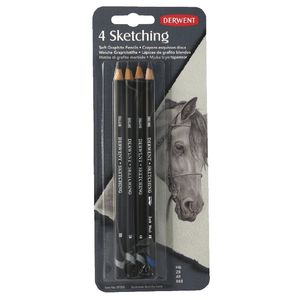 Derwent Sketch Pencils 4 Pack