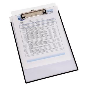 Marbig A4 Clearview Clipboard with Insert Cover