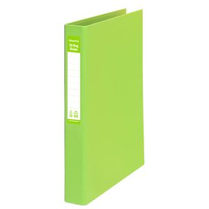 ColourHide Binder A4 2 D-Ring 25mm Lime