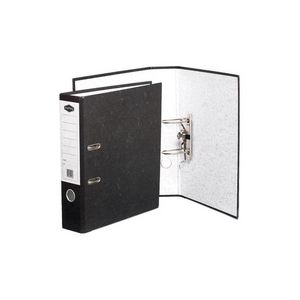 Marbig Lever Arch File Foolscap 2 Ring Board Black