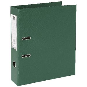 Marbig Foolscap 2 Ring Lever Arch File PVC Green