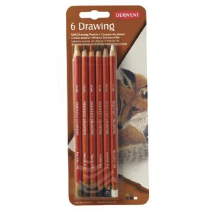 Derwent Drawing Pencils 6 Pack