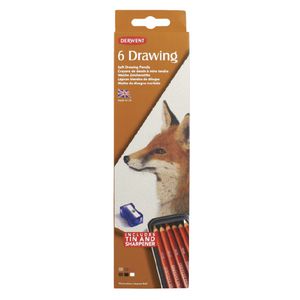 Derwent Drawing Tin 6 Pack
