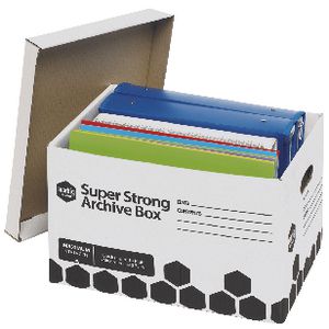 Marbig Super Strong Archive Boxes 2 Pack
