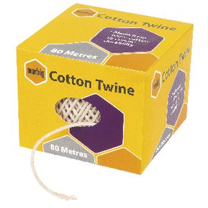 Marbig Cotton Twine Ball 80m
