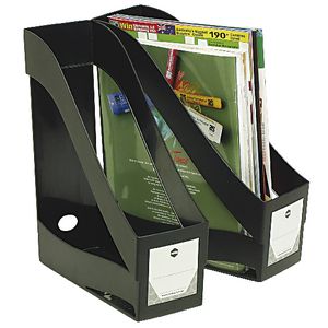 Marbig Enviro Magazine Holder Black