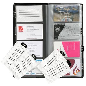 Marbig Standard Business Card Holder Black