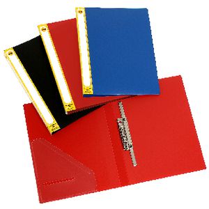 Marbig A4 Punchless File Black