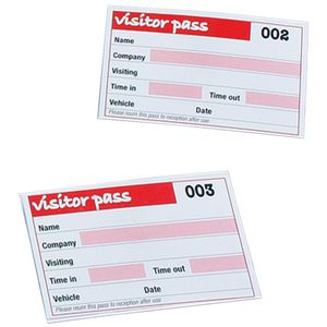 Rexel Visitors Book Refills 100 Pack