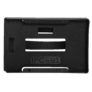 Rexel Landscape/Portrait Multicard Holder Black 10 Pack