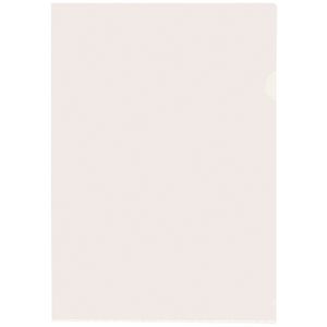 Marbig Ultra A4 Letter Files Clear 100 Pack
