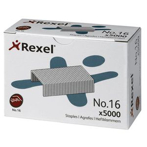 Rexel No. 16 Staples 5000 Pack
