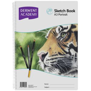 Derwent Academy A3 Sketch Book Portrait