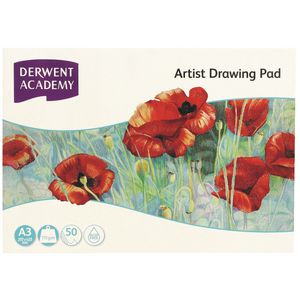 Derwent Academy A3 Drawing Pad Landscape 50 Sheet