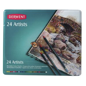 Derwent Artist Pencils Tin of 24