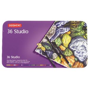 Derwent Studio Coloured Pencils 36 Pack