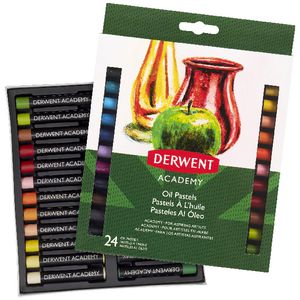 Derwent Academy Oil Pastels 24 Pack