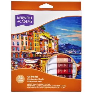 Derwent Academy Oil Paints 24 Pack