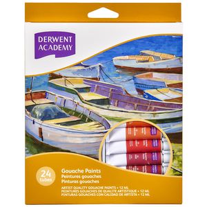 Derwent Academy Gouache Paints 24 Pack