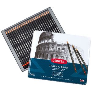 Derwent Graphite Pencils 24 Pack