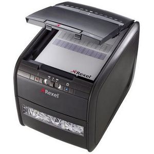 Rexel Stack & Shred Auto Feed Cross Cut Shredder 50X