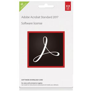 Adobe Acrobat Standard 2017 Windows Edition Download
