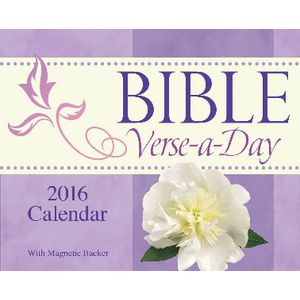 2016 Mini Day to Day Calendar Bible Verse