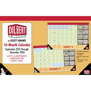 2016 16 Month Desk Pad Dilbert