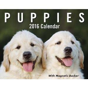 2016 Mini Day to Day Calendar Puppies