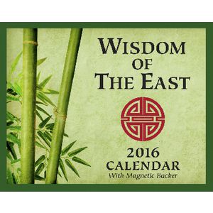 2016 Mini Day to Day Calendar Wisdom of the East