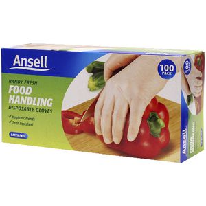 Ansell Handy Fresh Disposable Gloves 100 Pack