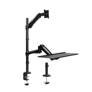 Brateck Single Monitor Sit Stand Workstation DWS01-C02