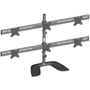 Brateck Free Standing 6 Monitor Stand