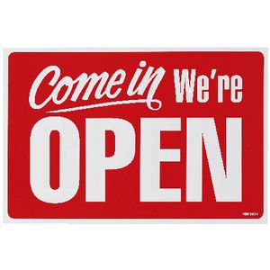 Open/Closed Sign 203 x 305mm