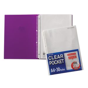 Aqua Drops A4 Display Book Refills 20 Pack