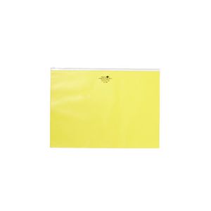 Aqua Drops Zip Open Document Wallet A3 Yellow