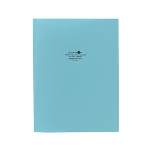 Aqua Drops Looper Flat File A4 Teal