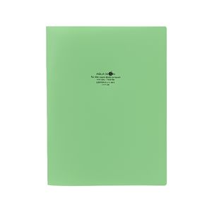 Aqua Drops Looper Flat File A4 Lime