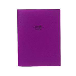 Aqua Drops Looper Flat File A4 Purple