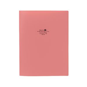 Aqua Drops Looper Flat File A4 Pink