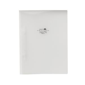 Aqua Drops Looper Flat File A4 Clear