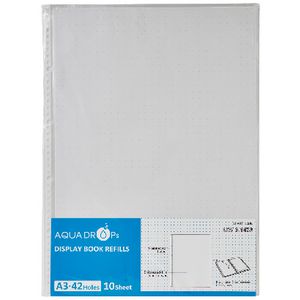 Aqua Drops A3 Display Book Refills 10 Pack