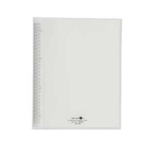 Aqua Drops Display Book A4 30 Pocket Refillable Clear