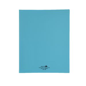 Aqua Drops Display Book A4 30 Pocket Refillable Aqua Green
