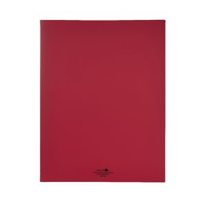 Aqua Drops Display Book A3 15 Pocket Refillable Red