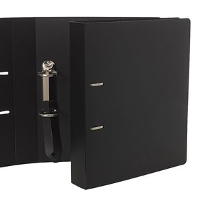 Aqua Drops Binder A4 2 O-Ring 38mm Twist Black