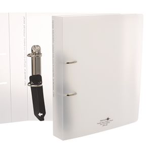 Aqua Drops Binder A4 2 O-Ring 38mm Twist White