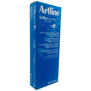 Artline Supreme Fineliner Red 12 Pack